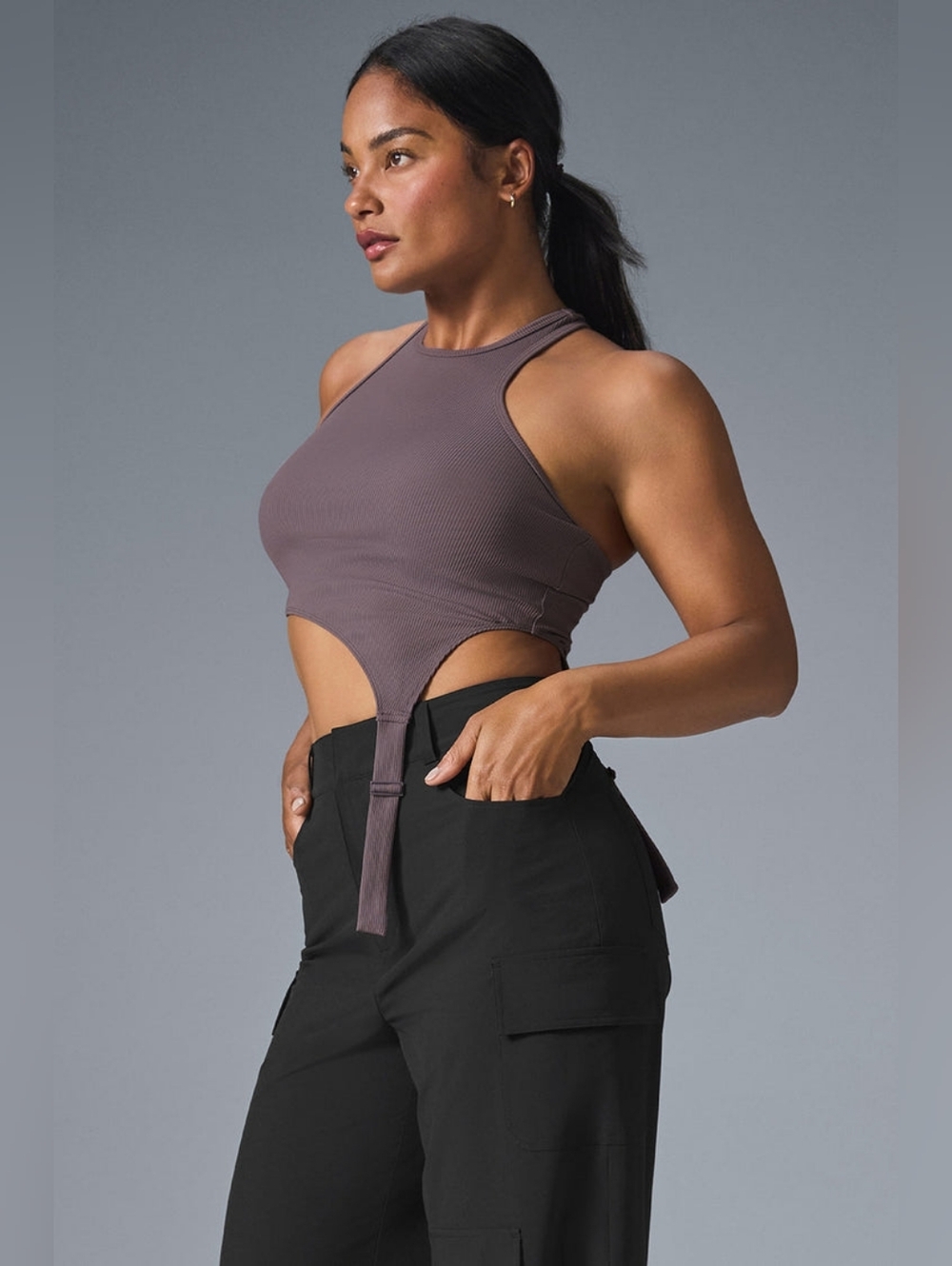 Alo Yoga Alosoft Ribbed Revelation Tank